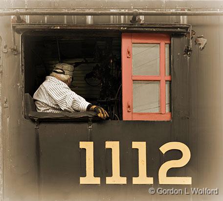 CN Engine 1112_P1140079vintage.jpg - Photographed at the Railway Museum of Eastern Ontario in Smiths Falls, Ontario, Canada.